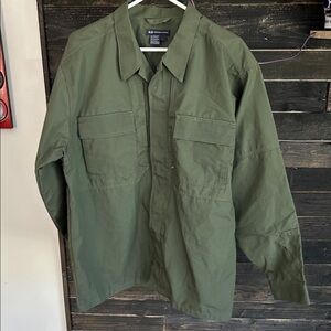 Olive Military Field Jacket